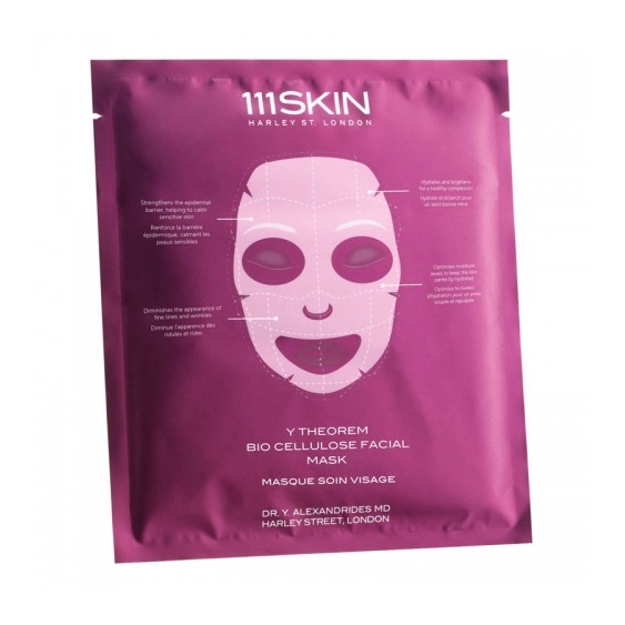 111 Skin Y Theorem Maschera Viso Bio Cellulose Da 23 Ml