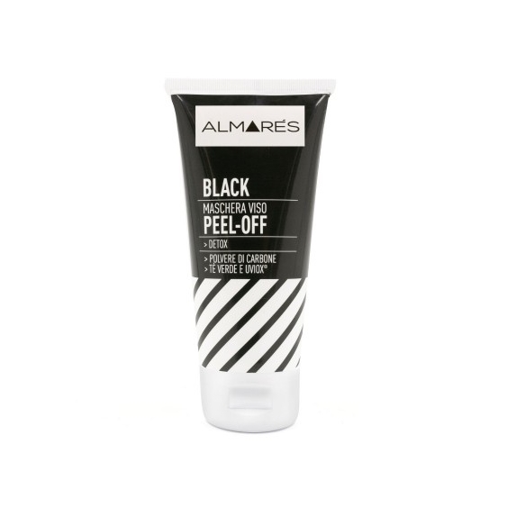 Almares Black Maschera Viso Detox Peel-Off 100 Ml