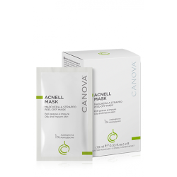 Canova Acnell Mask Maschera Peel Off Per Il Viso 8 Bustine 10 Ml