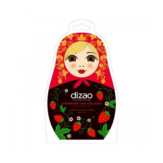 Dizao Matrioska Fragole E Collagene Maschera Viso