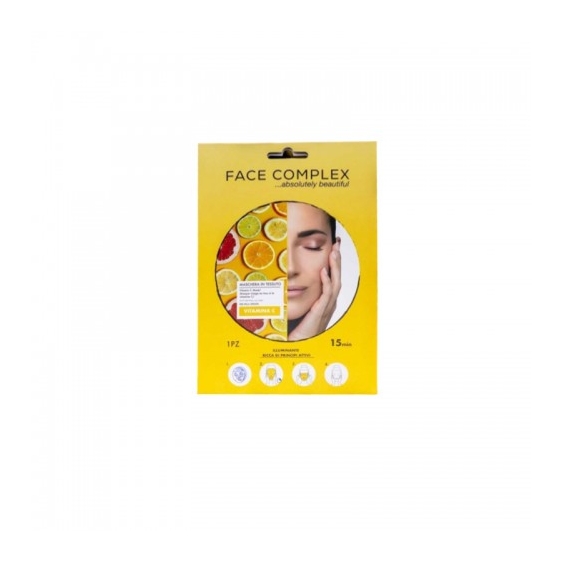 Face Complex Maschera In Tessuto Con Vitamina C