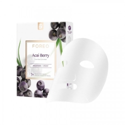 Foreo Acai Berry 3 Maschere In Tessuto Leviganti