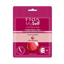 Fria Myself Maschera Viso Illuminante Monofase In Tessuto