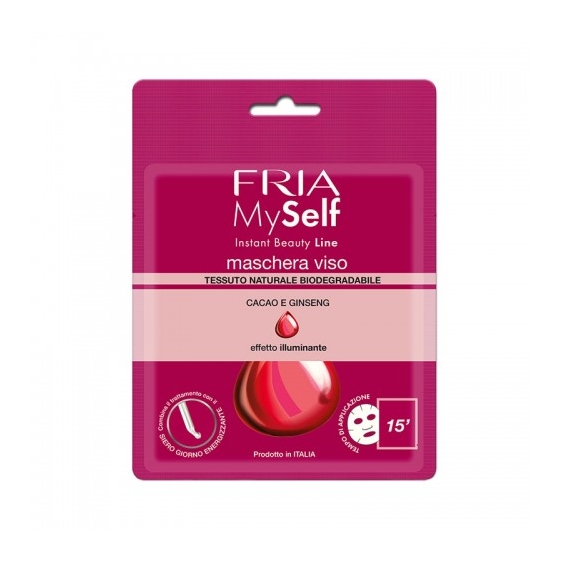 Fria Myself Maschera Viso Illuminante Monofase In Tessuto