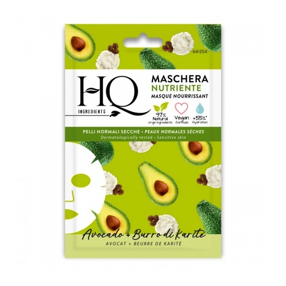 Hq Maschera Viso In Tessuto Nutriente 12 Ml