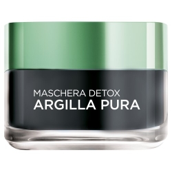 L'Oreal Paris Maschera Detox Argilla Pura Trattamento Viso 50 Ml