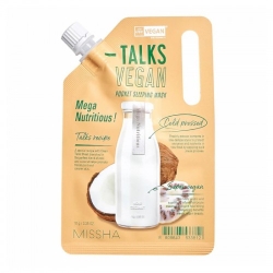 Missha Talks Vegan Mega Nutritious Maschera Coreana Idratante