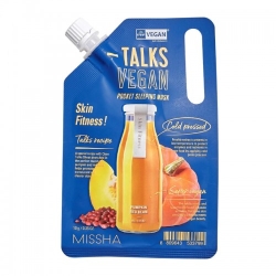 Missha Talks Vegan Skin Fitness Maschera Coreana Illuminante