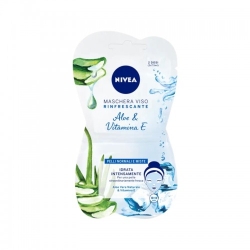 Nivea Maschera Viso Idratante E Rinfrescante 15 Ml