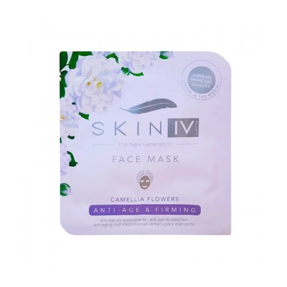 Skin Iv Camelia Flowers Maschera Viso Anti-Age Ed Elasticizzante 25 Ml