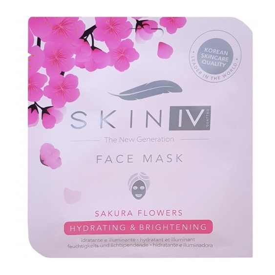 Skin Iv Maschera Idratante Ai Fiori Di Sakura
