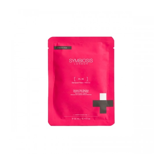 Symbiosis Damascan Rose + Hibiscus Maschera Nutriente Al Bamboo
