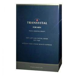 Transvital Anti Jet Lang Facial Mask 4 Maschere In Tessuto Da 30 Ml