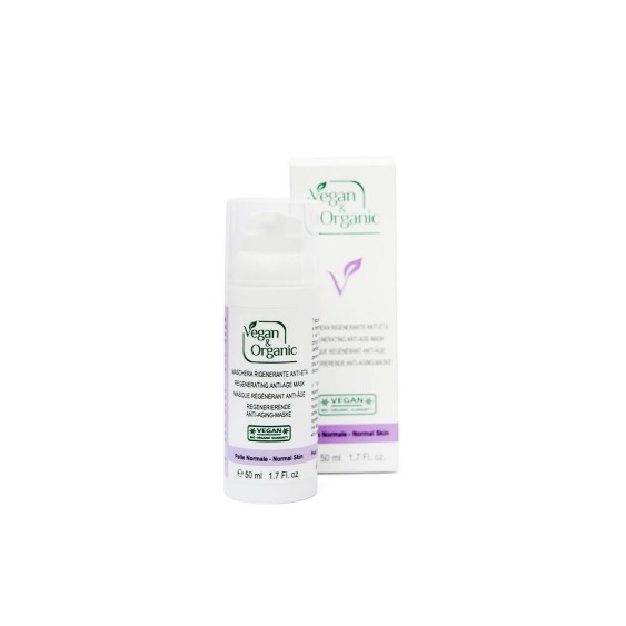 Vegan&Organic Maschera Rigenerante Anti-Et  50 Ml.