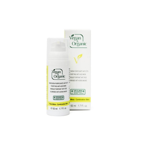 Vegan&Organic Maschera Purificante Anti-Et  50 Ml