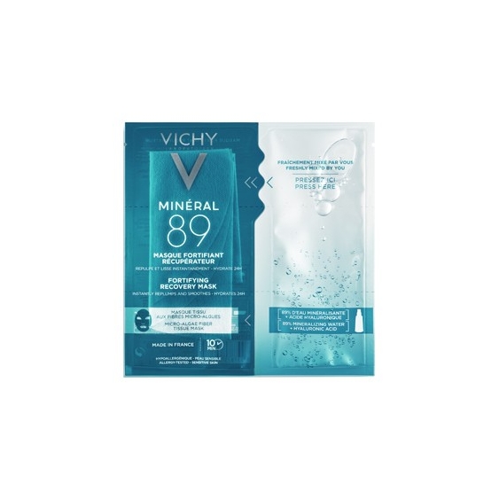 Vichy Mineral 89 Maschera Fortificante In Tessuto 29 G