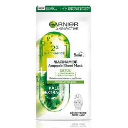 Garnier SkinActive Maschera In Tessuto Niacinamide Per Pelli Miste E Grasse
