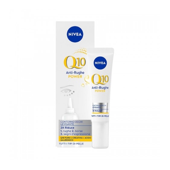 Nivea Q10 Anti-Rughe Power Contorno Occhi Levigante 15 Ml