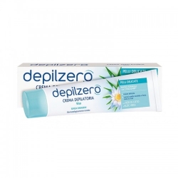 Depilzero Crema Depilatoria Delicata Viso Idratante E Protettiva Con Fior Di Loto E Aloe Vera 50 Ml