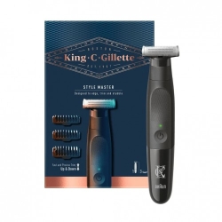Gillette King C Style Master Regolabarba Con Accessori