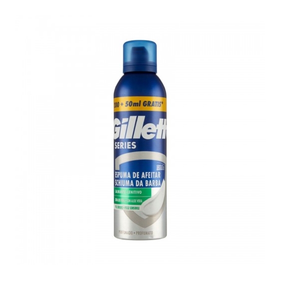 Gillette Series Schiuma Da Barba Per Pelli Sensibili 250 Ml