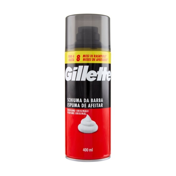 Gillette Schiuma Da Barba Profumo Originale 400 Ml