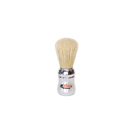 Omega Pennello Da Barba In Setole Lunghe Con Manico Cromato 48