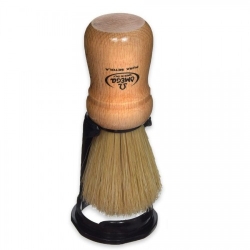 Omega Pennello Da Barba In Setola Con Supporto