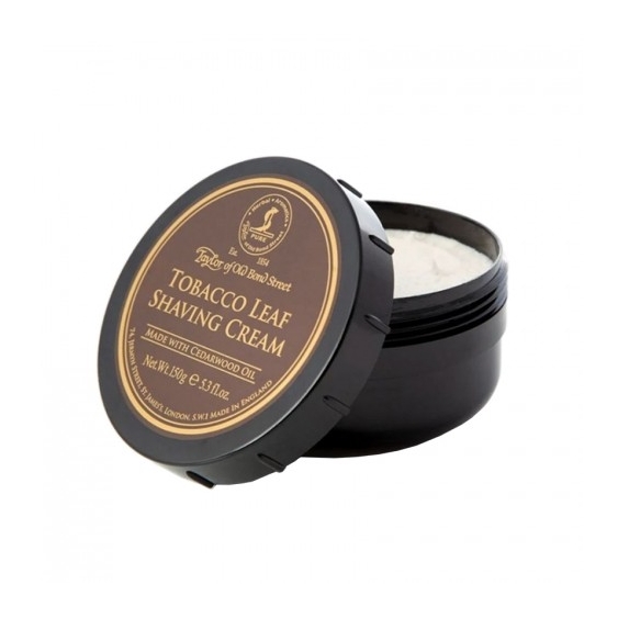 Taylor Of Old Bond Street Tobacco Leaf Shaving Cream Crema Da Barba Con Olio Di Cedro 150 Ml