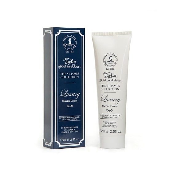 Taylor Of Old Bond Street Luxory St James Collection- Crema Da Barba 75 Ml