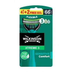Wilkinson Xtreme 3 Sensitive 6 Rasoi Usa E Getta Sensitive Comfort