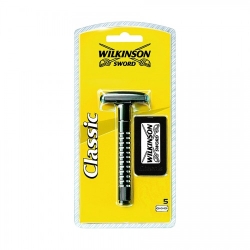 Wilkinson Classic Rasoio Da Barba Con 5 Lame Di Ricambio