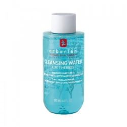 Erborian Cleansing Water Aux 7 Herbes Acqua Micellare Detergente E Struccante Coreana 190 Ml