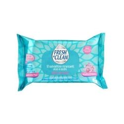 Fresh & Clean 12 Salviettine Struccanti Per Viso E Occhi