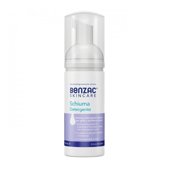 Galderma Benzac Skincare Schiuma Detergente 130 Ml