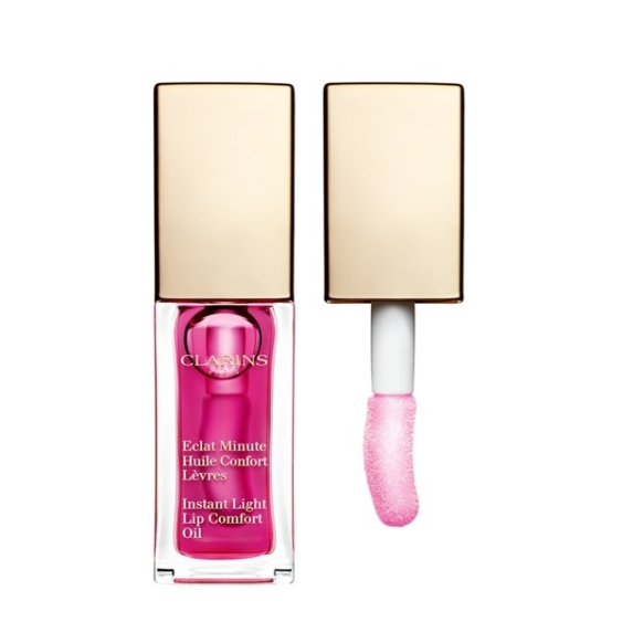 Clarins Instant Light Lip Comfort Oil - 02 Raspberry