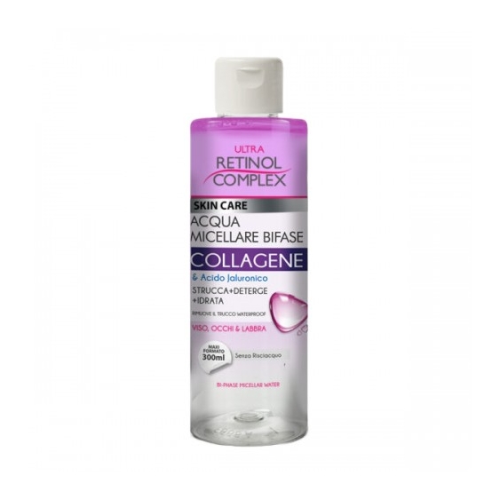 Retinol Complex Acqua Micellare Bifase Con Collagene 300 Ml