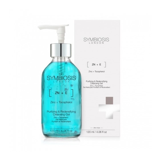 Symbiosis Zinco + Tocoferolo Gel Detergente Purificante E Ridensificante 120 Ml