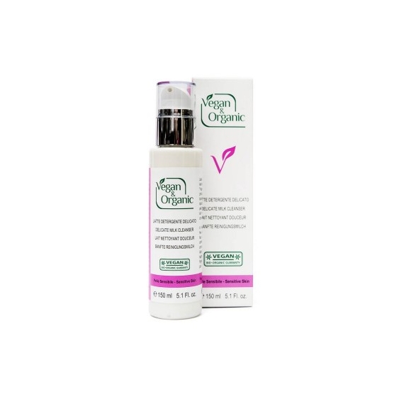 Vegan&Organic Latte Detergente Delicato Per Pelli Sensibili 150 Ml