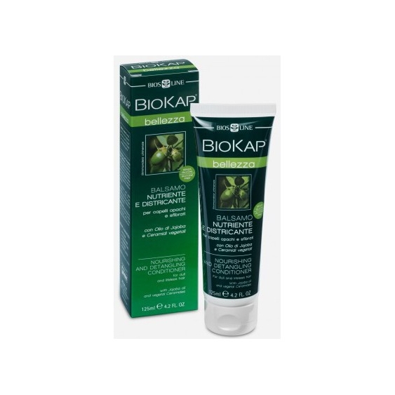 Bios Line Biokap Balsamo Nutriente Districante Per Capelli Sfibrati 125 Ml
