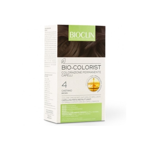 Bioclin Bio Colorist -Colorazione Permanente Per Capelli N.4 Castano