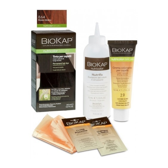 Bios Line Biokap Nutricolor Delicato Tinta Per Capelli N.864 Rosso Tiziano