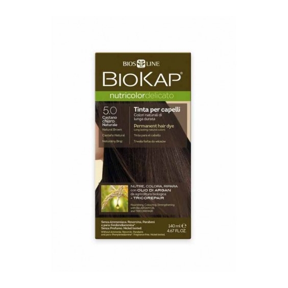 Bios Line Biokap Nutricolor Tinta Per Capelli N.5.0 Castano Chiaro