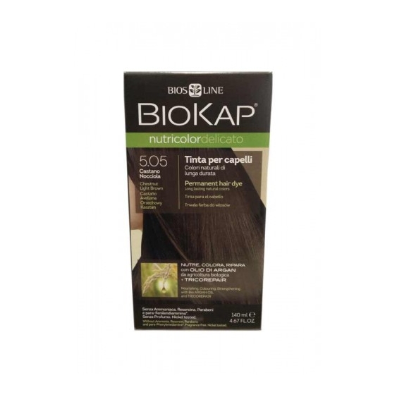 Bios Line Biokap Nutricolor Tinta Per Capelli N.5.05 Castano Nocciola