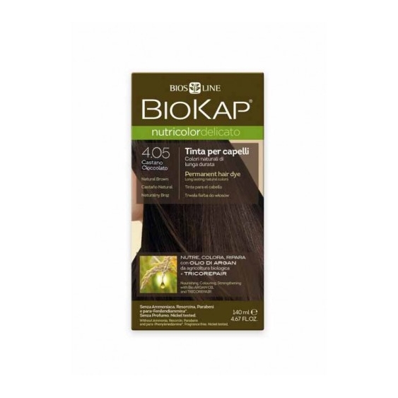 Bios Line Biokap Nutricolor Tinta Per Capelli N.4.05 Castano Cioccolato