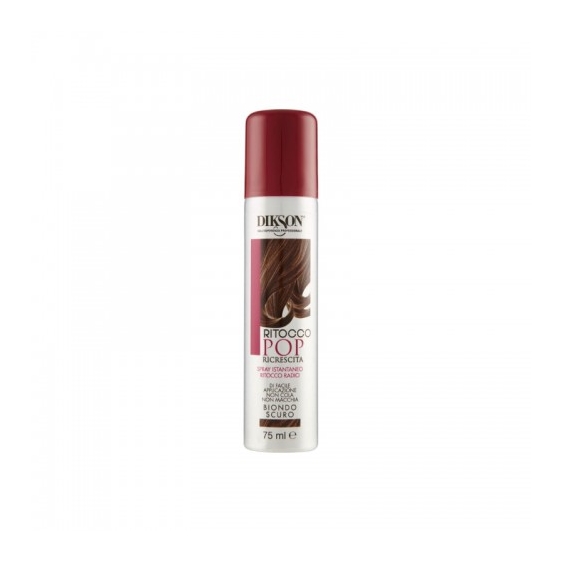 Dikson Ritocco Pop Ricrescita Spray Istantaneo Ritocco Radici Biondo Scuro 75 Ml
