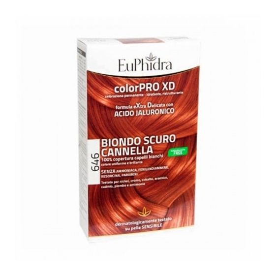Euphidra Colorpro Xd Colorazione Permanente N.646 Biondo Scuro Cannella