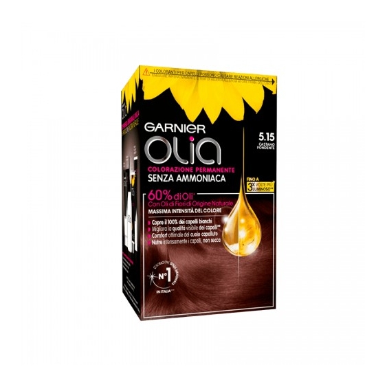 Garnier Olia Tintura Per Capelli N. 5.15 Castano Fondente