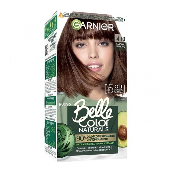 Garnier Belle Color Naturals Tinta Per Capelli N. 4.13 Castano Luminoso