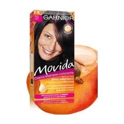 Garnier Movida Crema Shampoo Colorante Semi Permanente N. 55 Nero